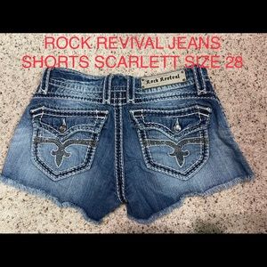 Rock revival Jeans shorts